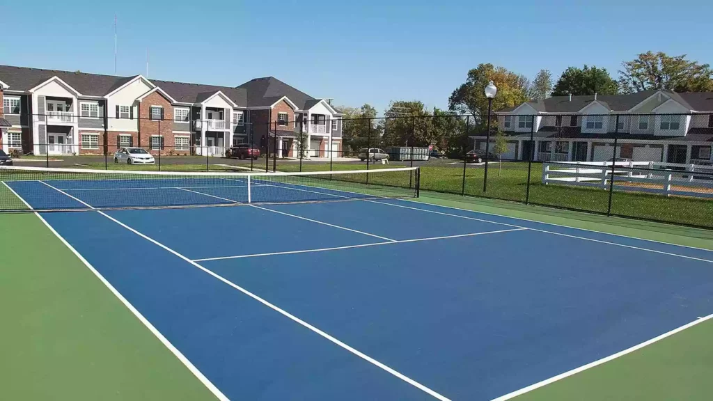 Tennis court at Kendal on Taylorsville.