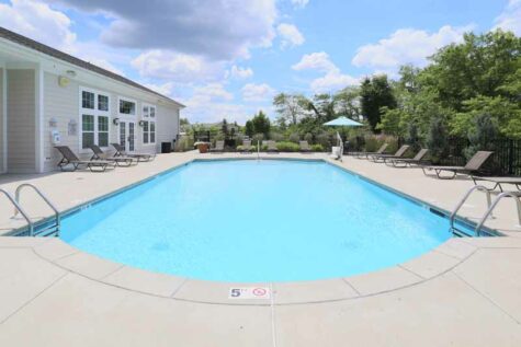 Brinley Place clubhouse pool.