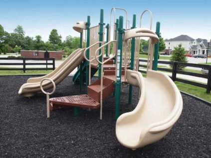 Small playground at Meridian on Shelbyville.