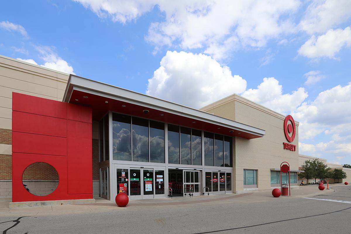 Target grocery and retail building.