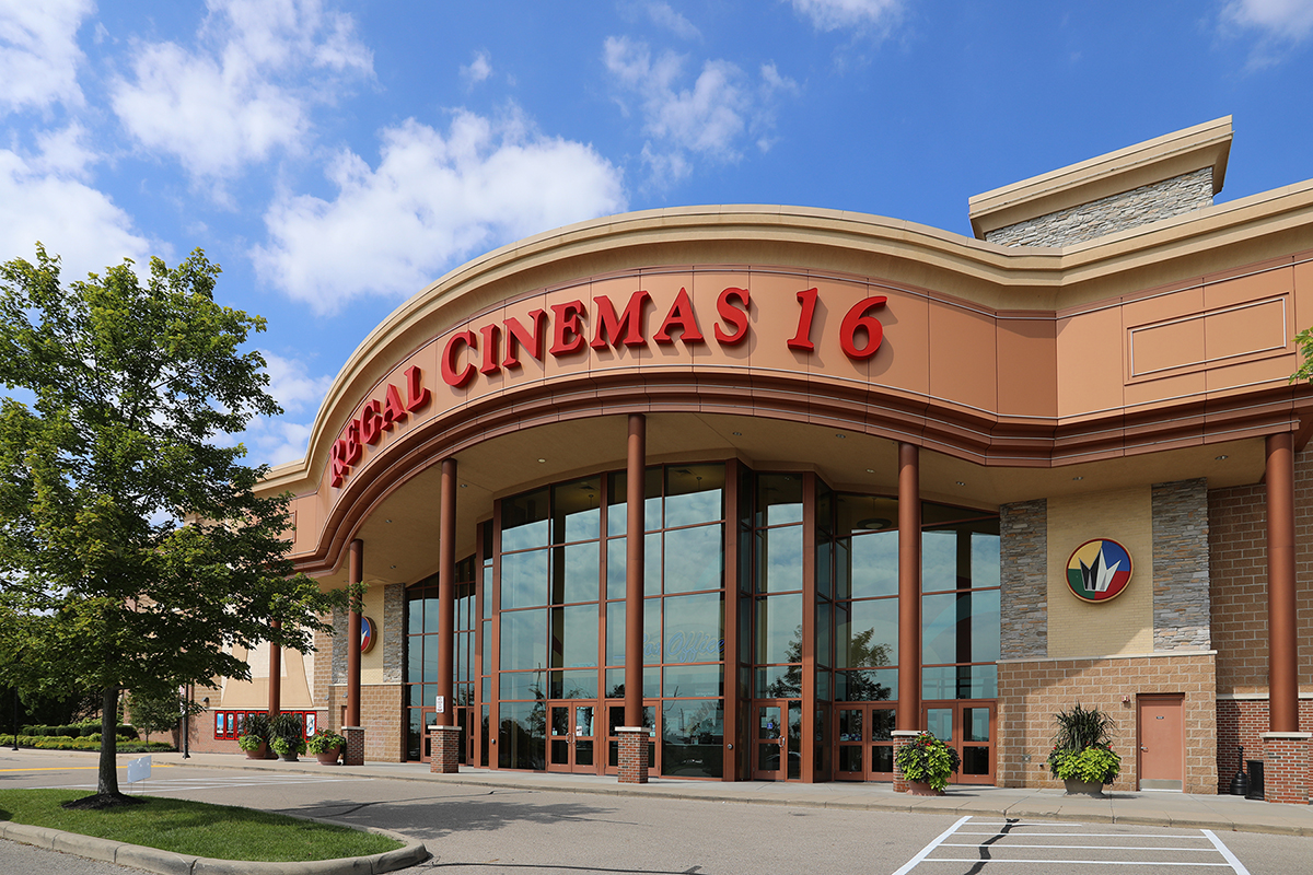 Regal Cinemas 16 movie theater.