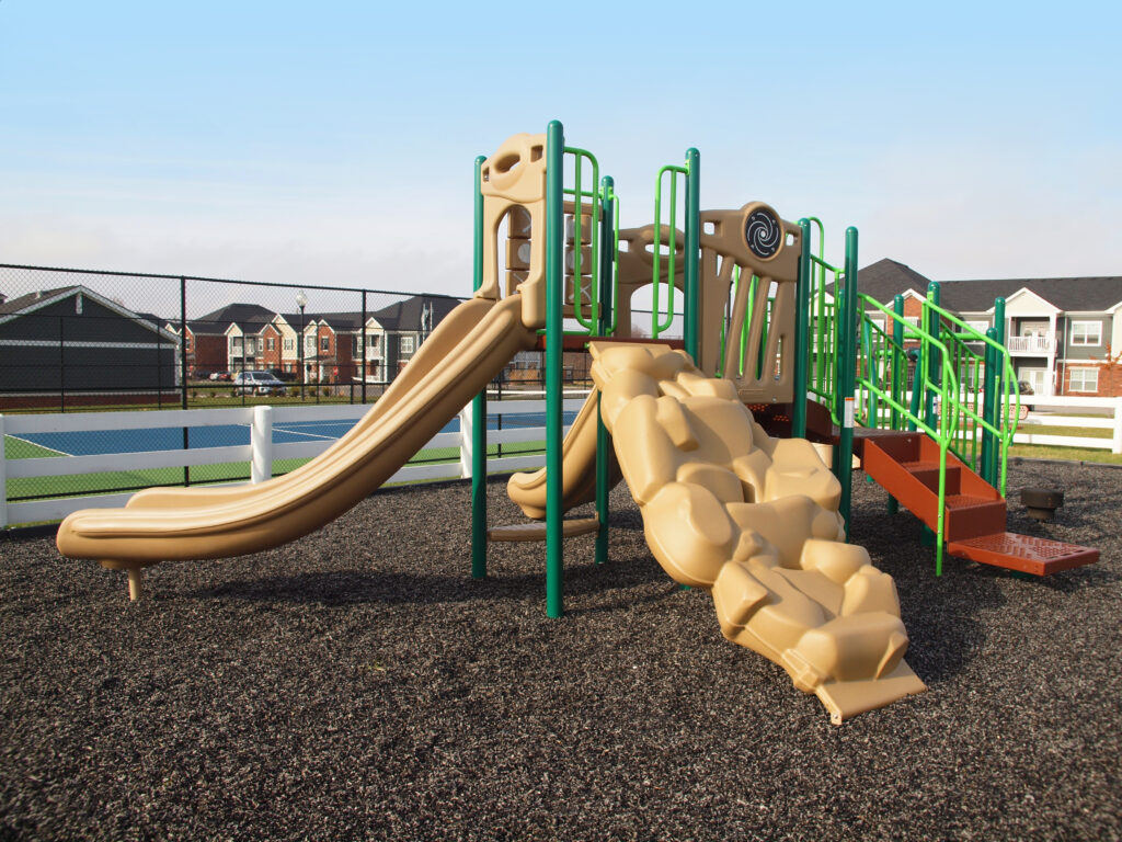 Outdoor playground at Kendal on Taylorsville.