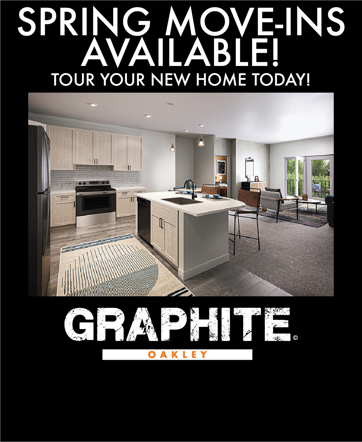 Spring Move-ins Available at Graphite Oakley