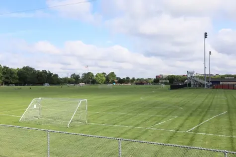 Athletic fields at nearby Old River Park