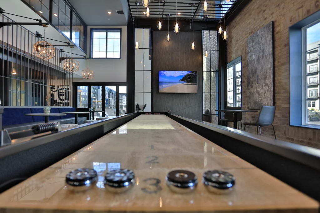 Shuffleboard at Graphite Oakley in Cincinnati, OH