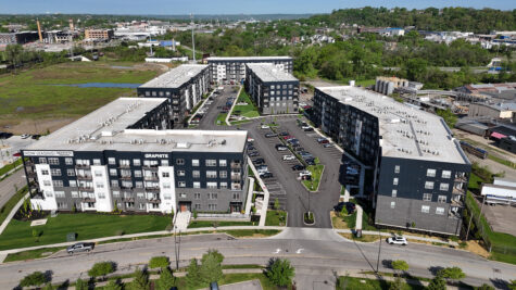 Exterior community view of Graphite Oakley.