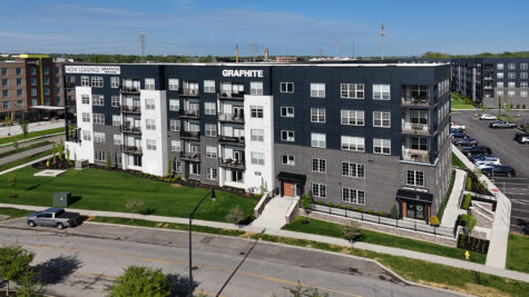 Exterior community view of Graphite Oakley.
