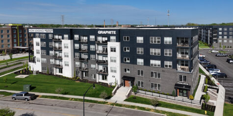 Exterior community view of Graphite Oakley.