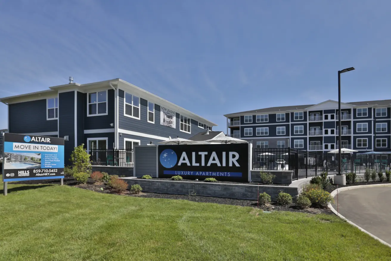 Altair Apartments Exterior of Clubhouse