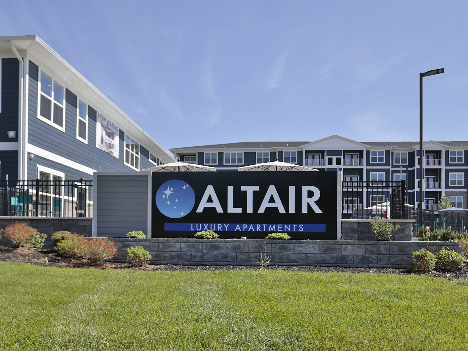 Altair Apartments Exterior of Clubhouse