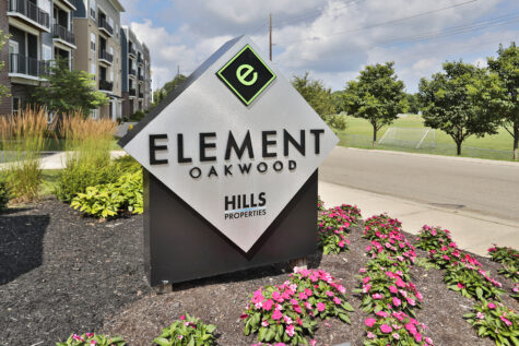 Element Oakwood Entrance to the Community