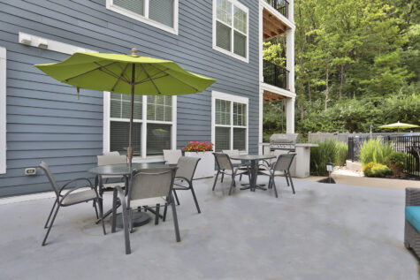 Element Oakwood Social Deck with Grilling Area