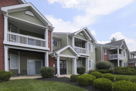 Reserve at Miller Farm one-bedroom building exterior