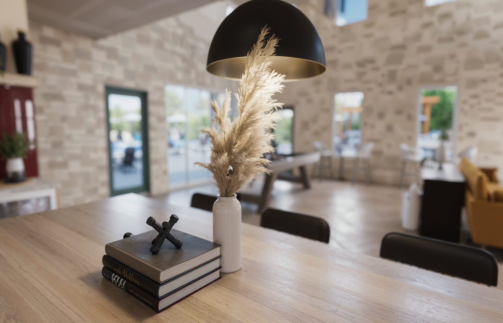 Relay 129 in Liberty Township Clubhouse interior