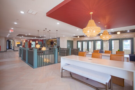 Designed with both productivity and comfort in mind, Relay 129’s modern coworking spaces feature spacious worktables, upscale lighting, and inviting lounge areas ideal for remote work, study sessions, or casual community connections.