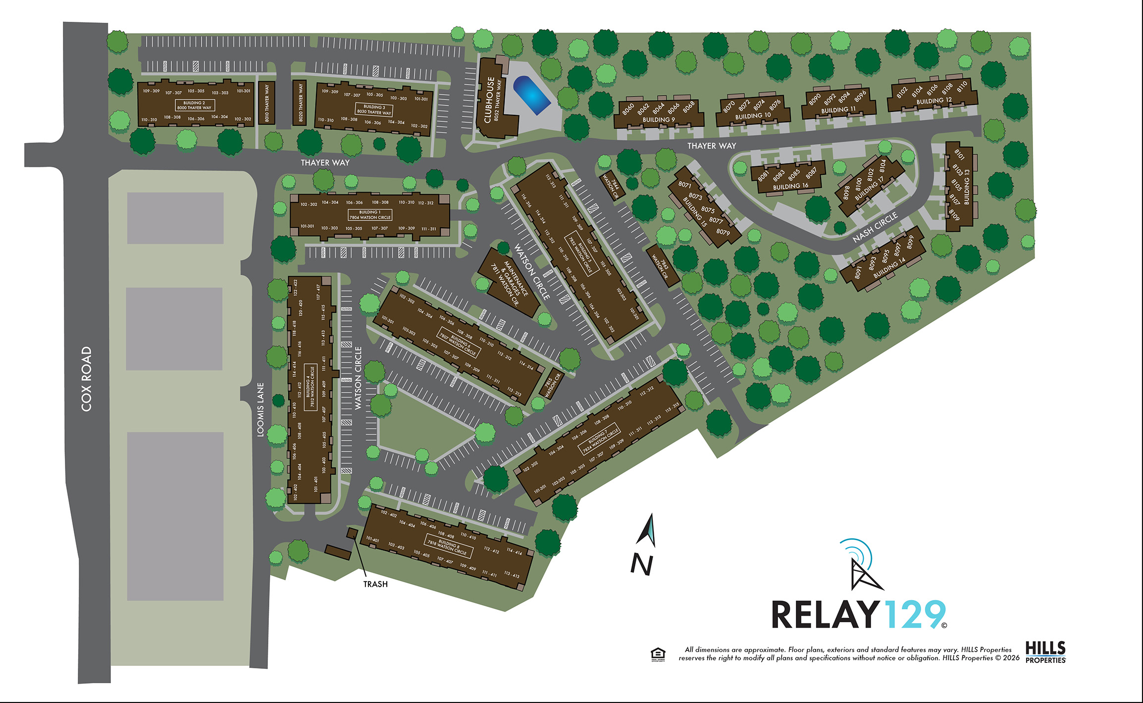 Relay 129 Community Map