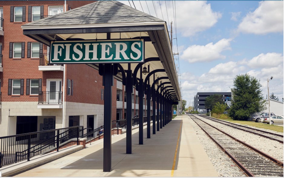 Fishers, Indiana. The Nickel Plate Trail.